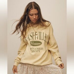 Anthropologie sport city sweatshirt